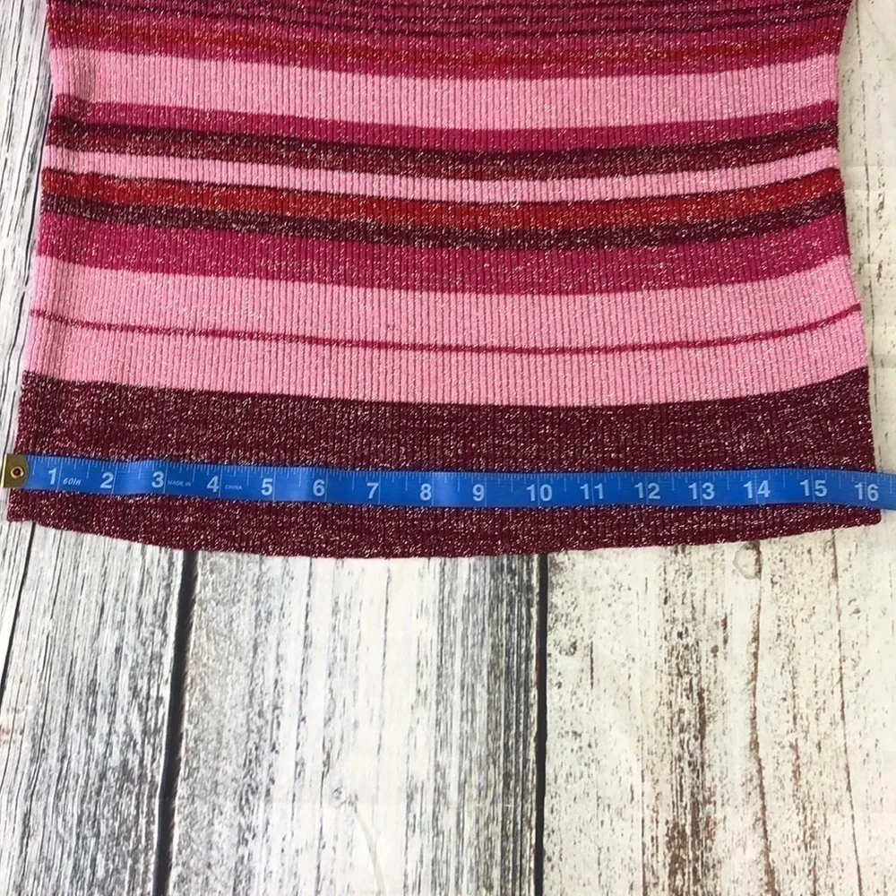 Cristina Mazzonett Knit Top Made in Italy Sz M